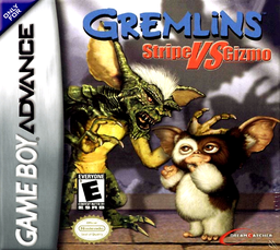 Gremlins: Stripe vs Gizmo box art for GameBoy Advance